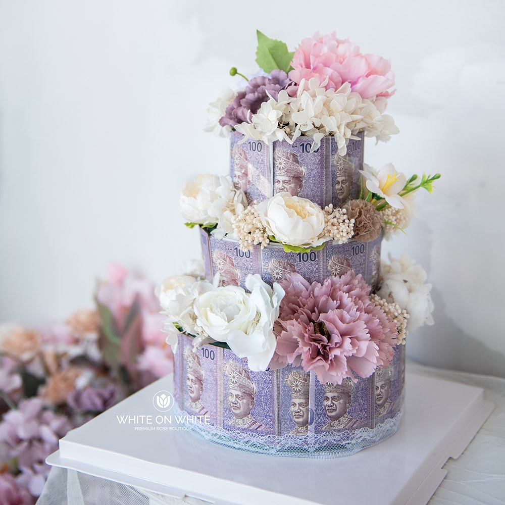 choose qixi festival gift, idea gubahan duit hantaran tunang dan kahwin