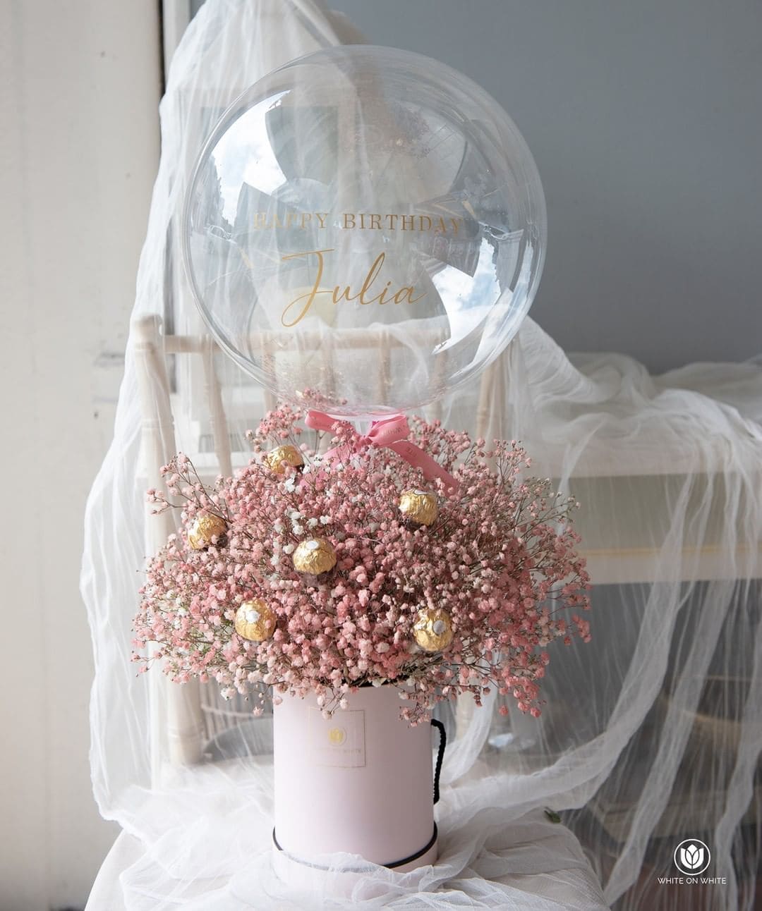 Bouquet coklat box belon