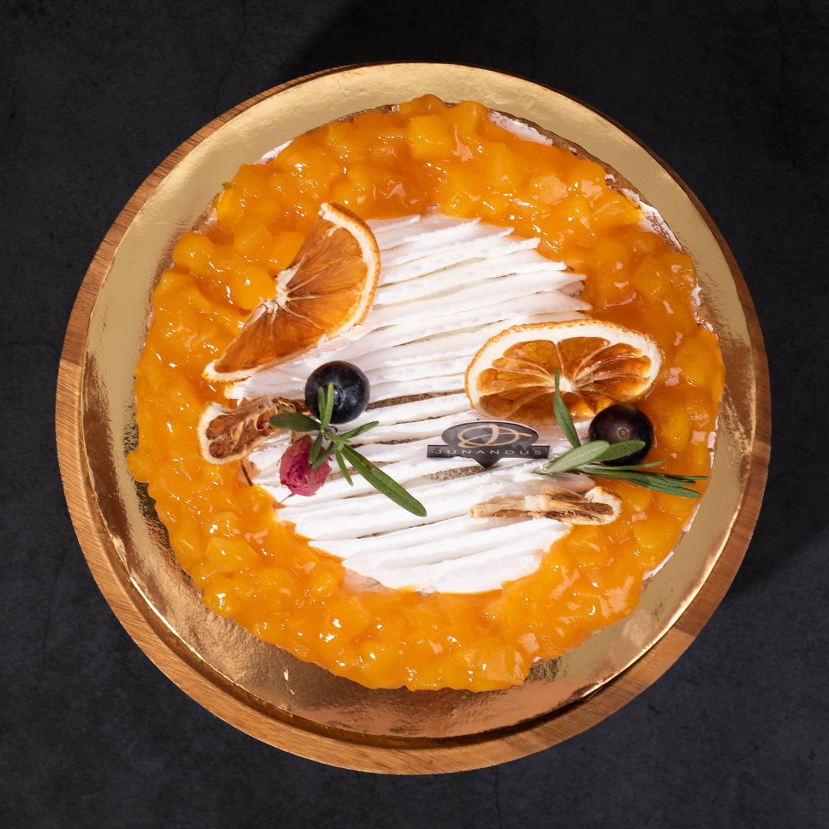 Mango Passion Vegan Naked Cake, birthday cake, birthday cake for father​, birthday cake for mother, engagement cake