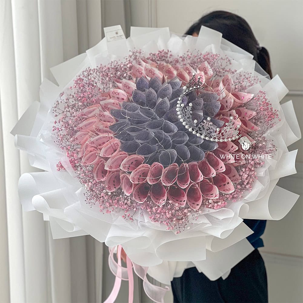 Crown Money Bouquet Crown Money Bouquet, bouquet duit