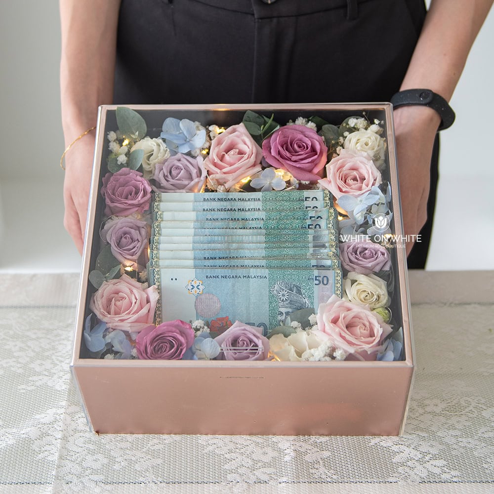 Luxe Money Flower Box Luxe Money Flower Box