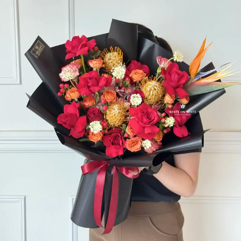 Passion-Love-Bouquet passion love bouquet, premium flower bouquet, florist in bentong pahang