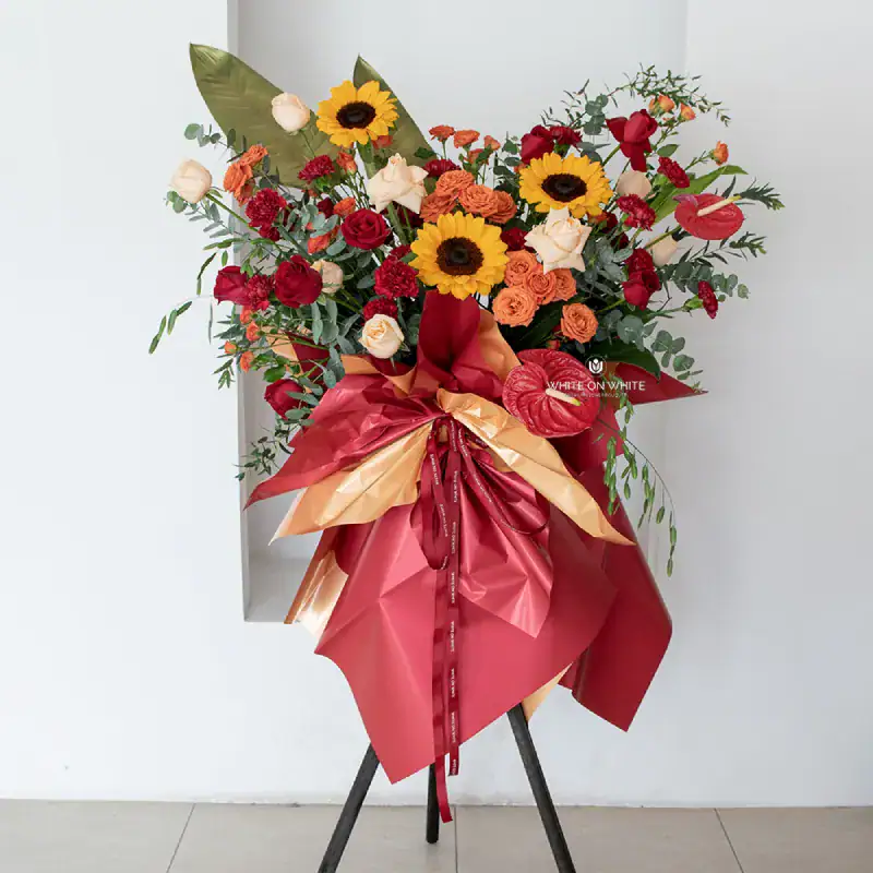 Victory Garden Flower Stand, flower stand, fresh flower, White On White florist, ipoh flower shop, ipoh fresh flower, kl florist