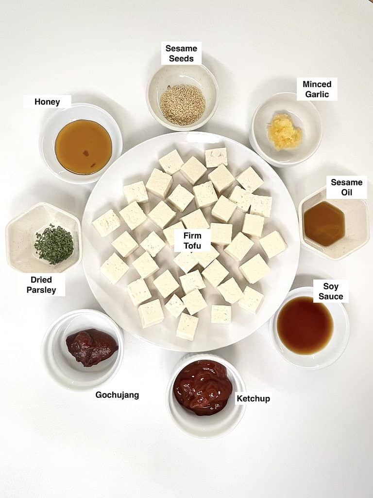 Korean Tofu Ingredients