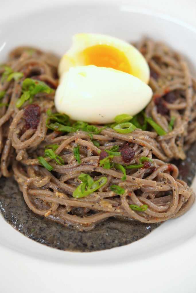 black sesame noodles