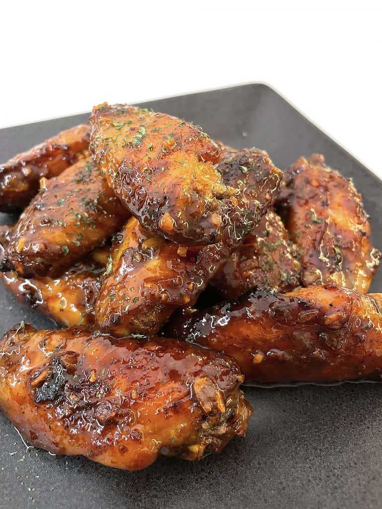 honey garlic chicken wings air fryer