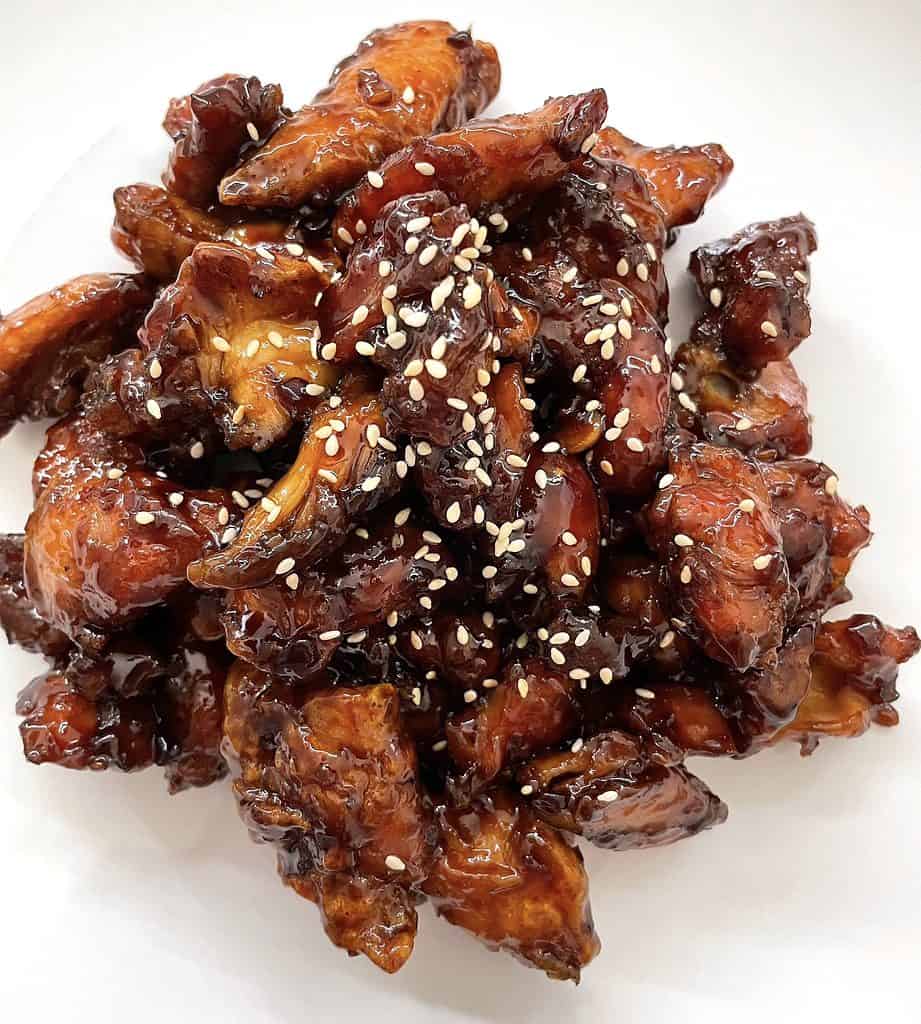 popcorn chicken bowl