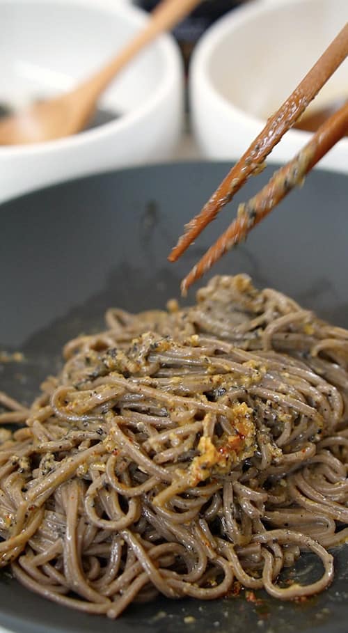 toss the noodles with sauce 2