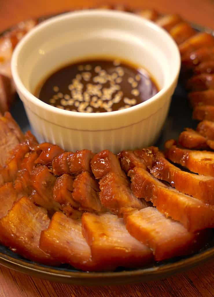 Caramel Pork Belly with Beer 1