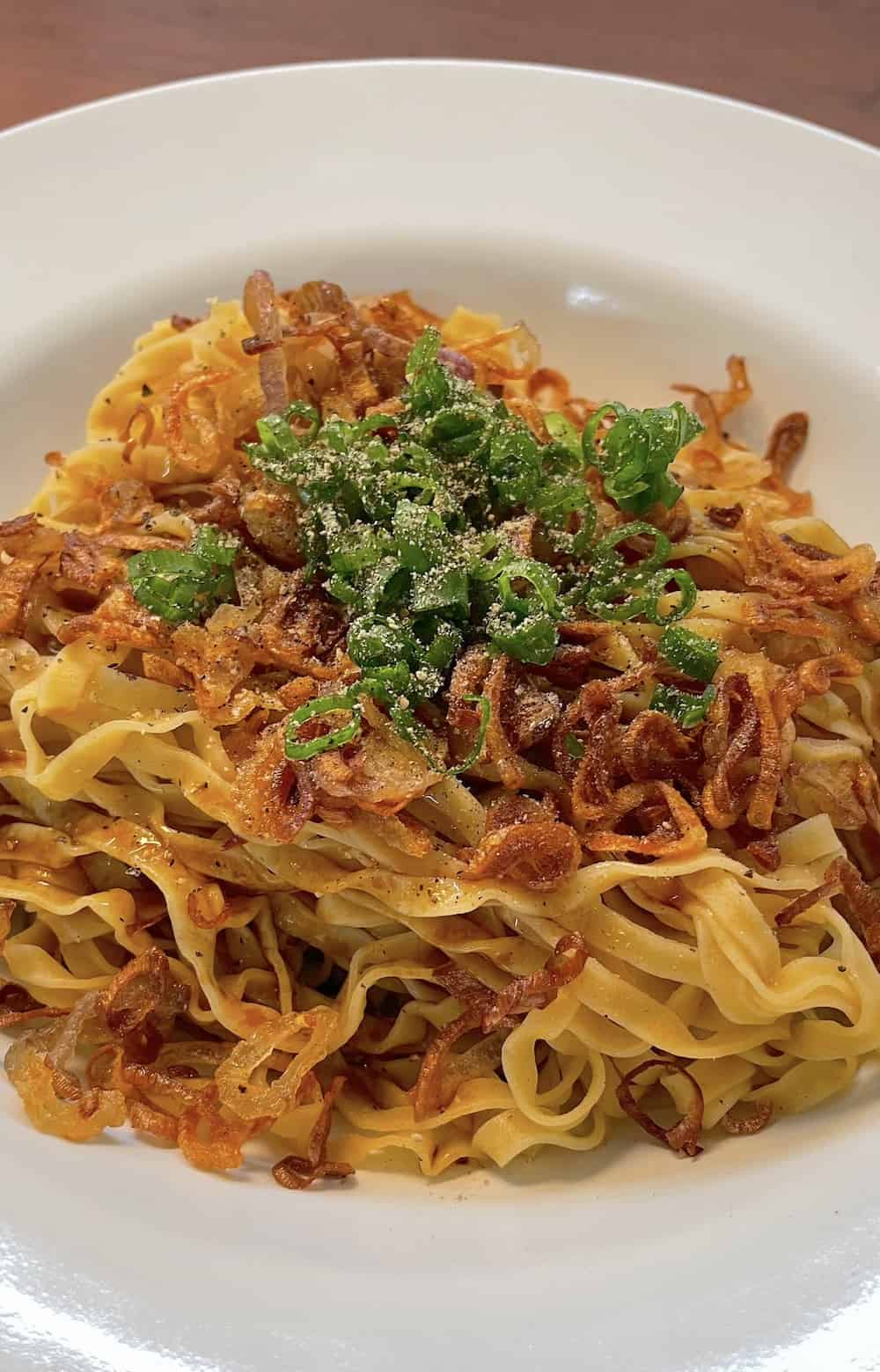 Shallot oil noodles