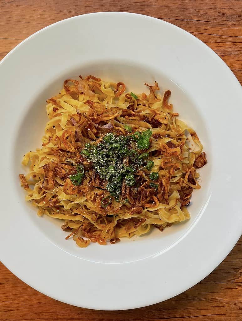 Shallot oil noodles