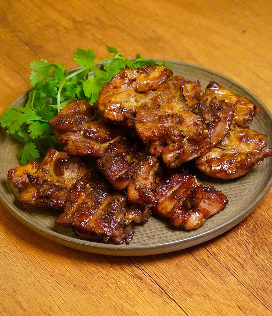 five spice chicken thighs