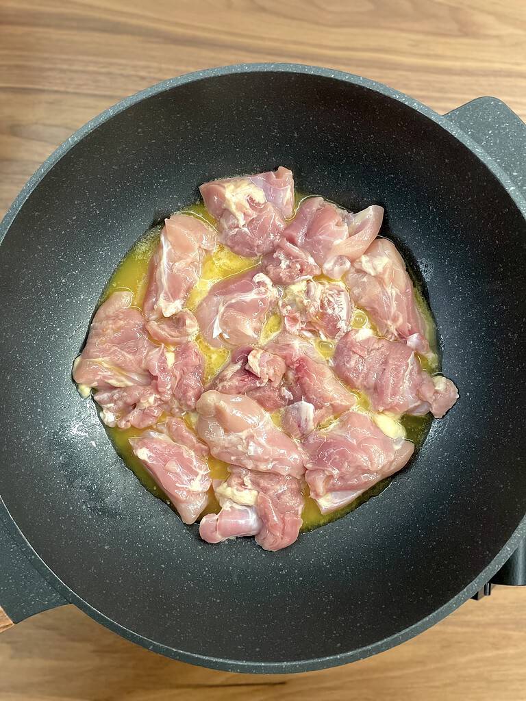 sear chicken with butter