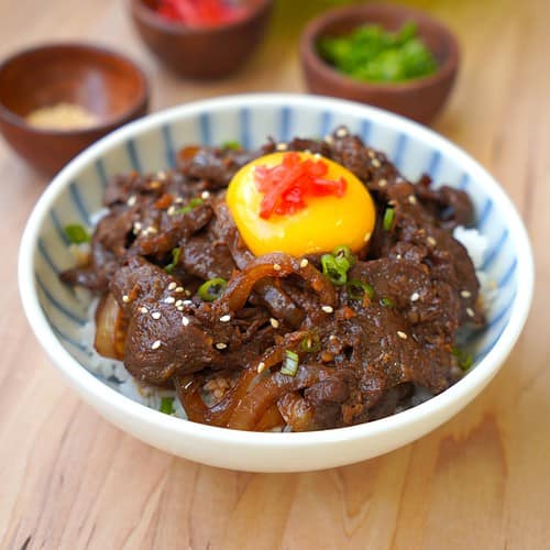 Gyudon Beef Bowl