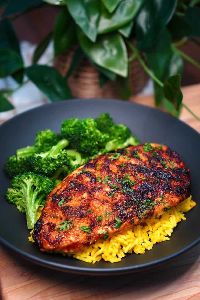 Air Fryer Garlic Butter Chicken