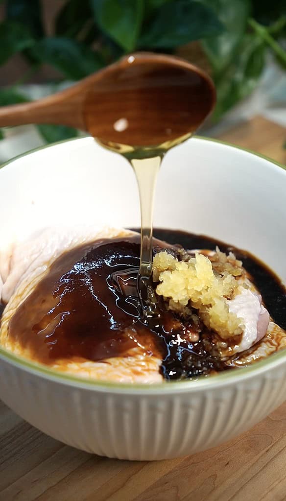 Air Fryer Soy Garlic Chicken Marinate