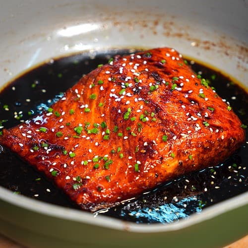 Soy Honey Glazed Salmon