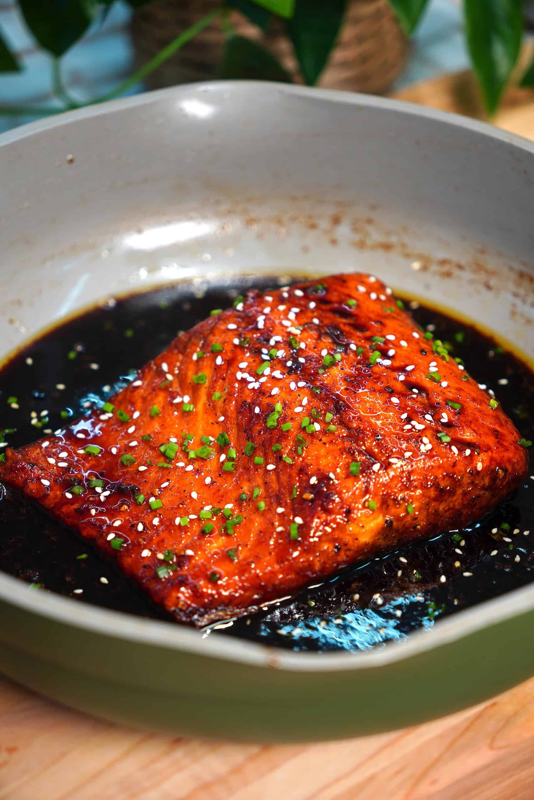 Soy Honey Glazed Salmon