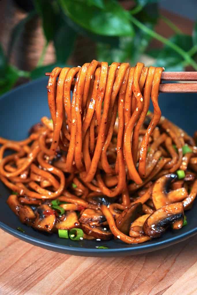 Chili Oil Udon Noodles