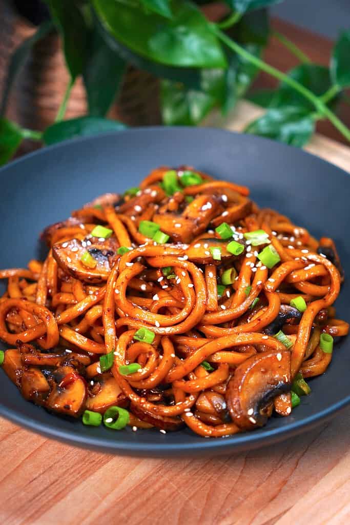Chili Oil Udon Noodles