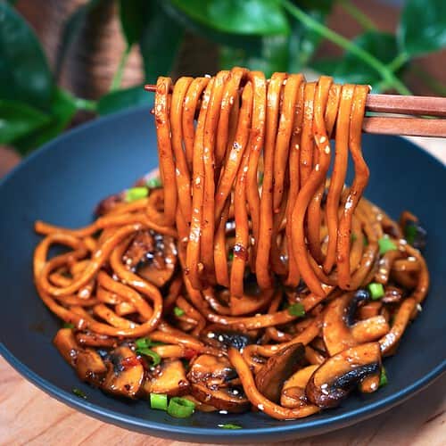 Chili Oil Udon Noodles