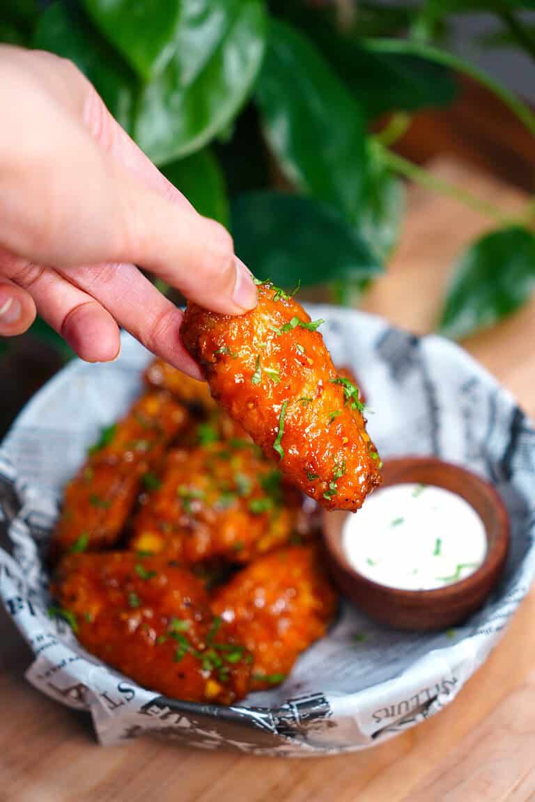 Honey BBQ Chicken Wings
