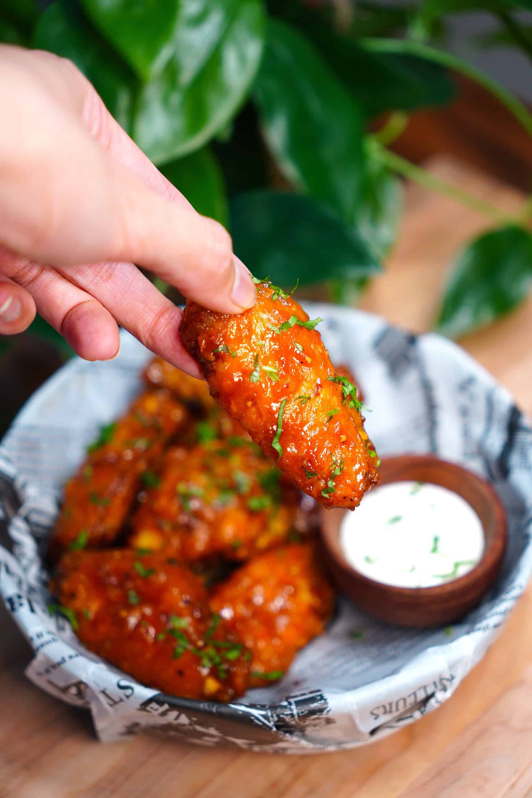 Honey BBQ Chicken Wings