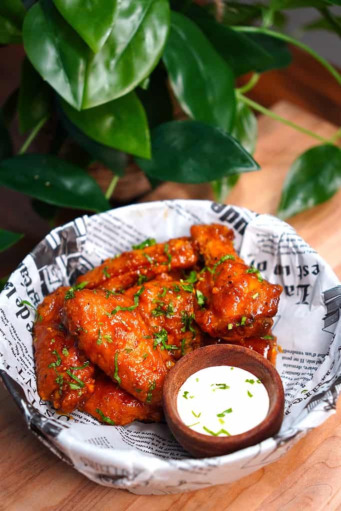 Honey BBQ Chicken Wings