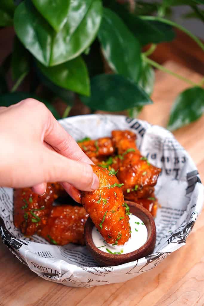 Honey BBQ Chicken Wings