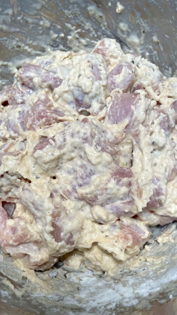 Chicken in fry batter