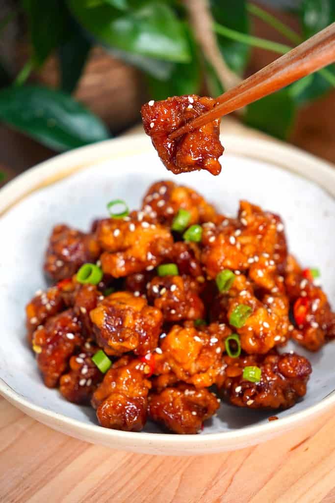 Honey Garlic Chicken Bites
