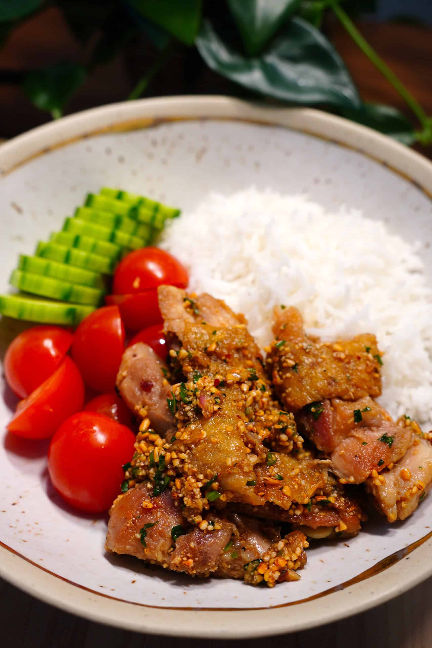 Thai Chicken Rice Bowl