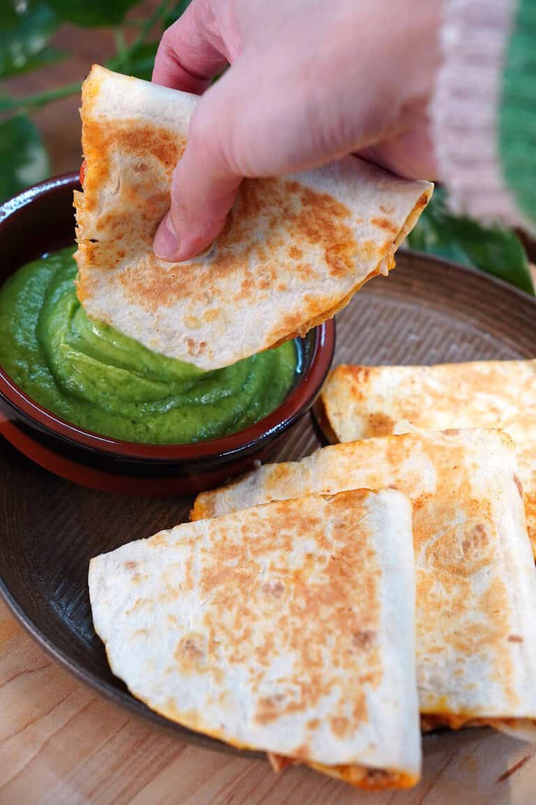 Shredded Chicken Quesadilla