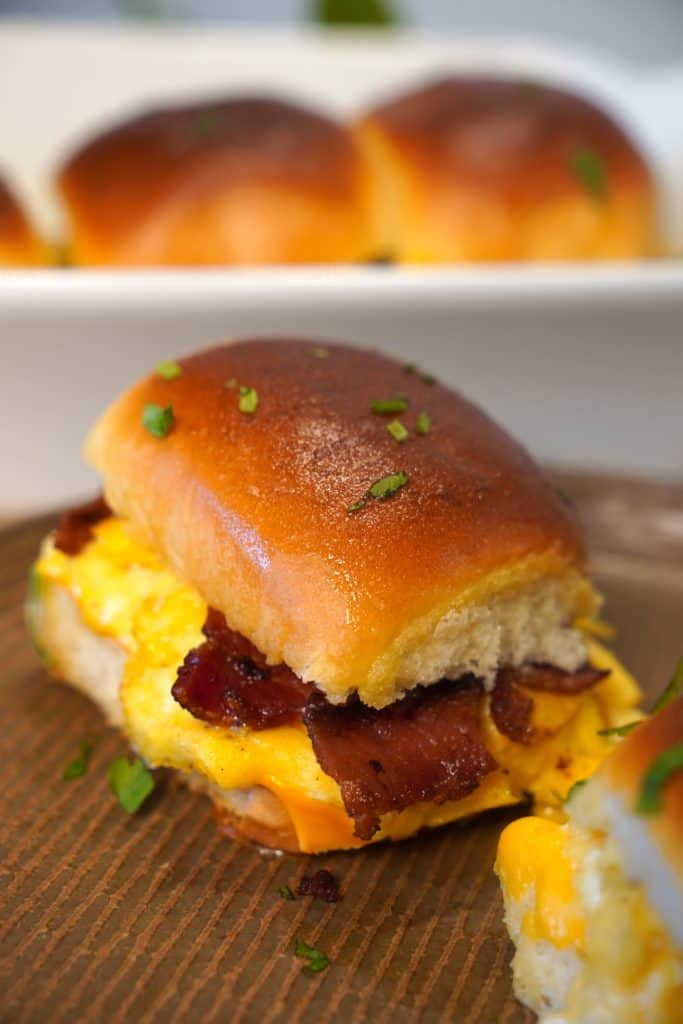 Cheesy Breakfast Sliders