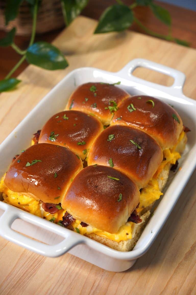 Cheesy Breakfast Sliders