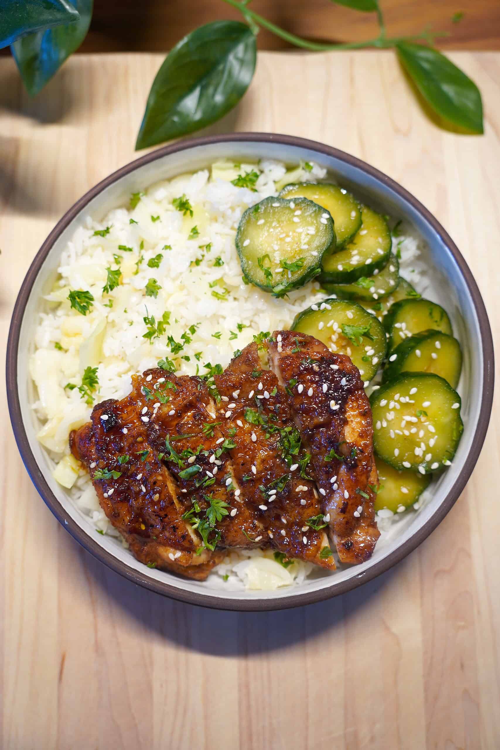 Sticky Ginger Garlic Chicken