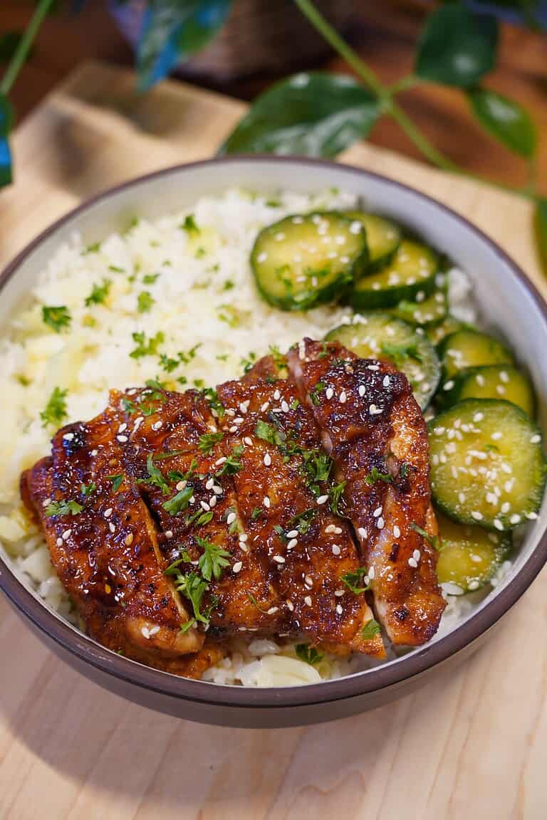 Sticky Ginger Garlic Chicken