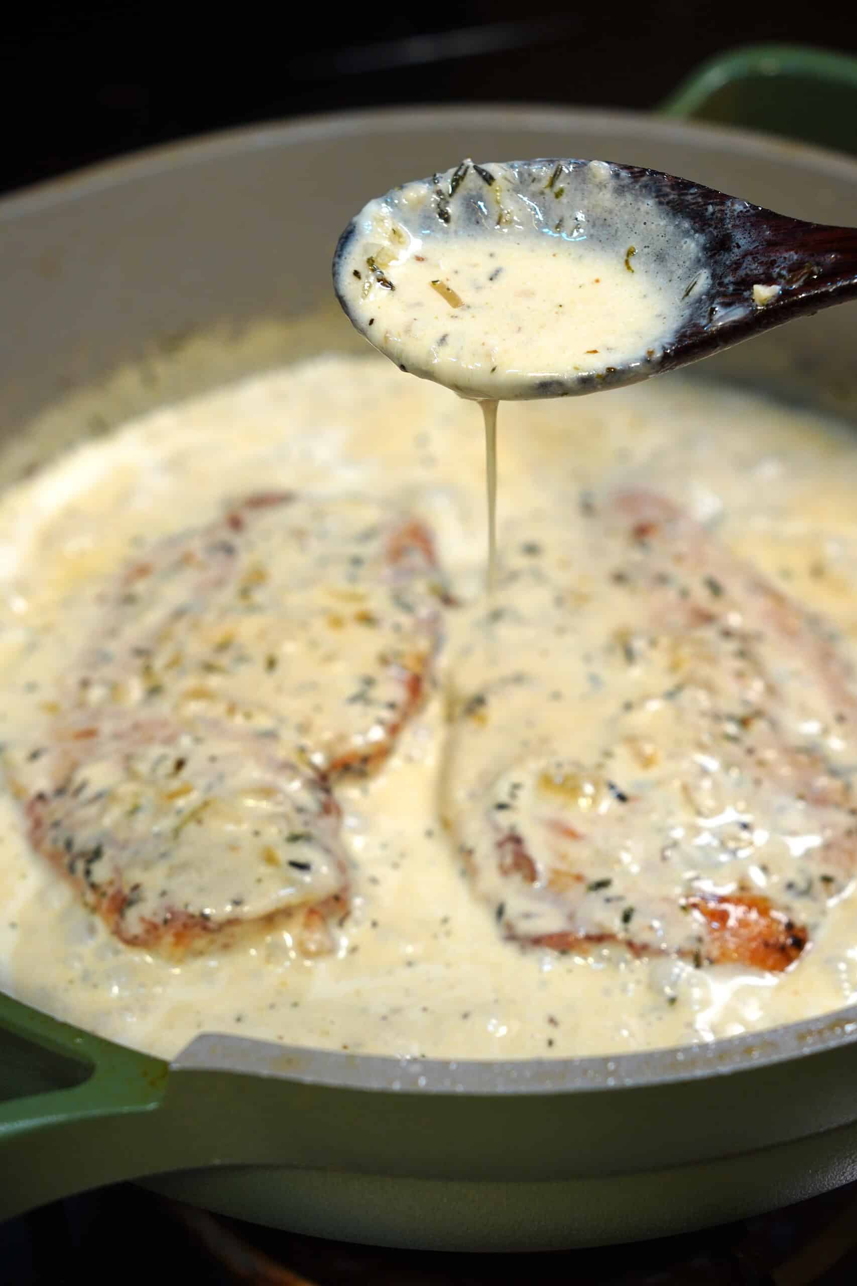 White Cream Sauce For Chicken