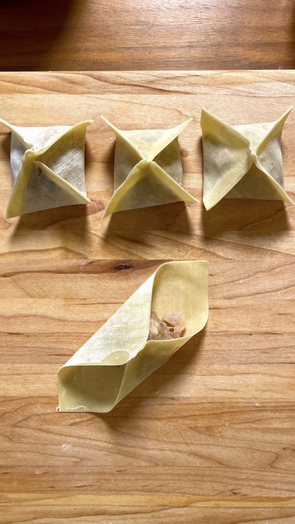Wonton Wrapping