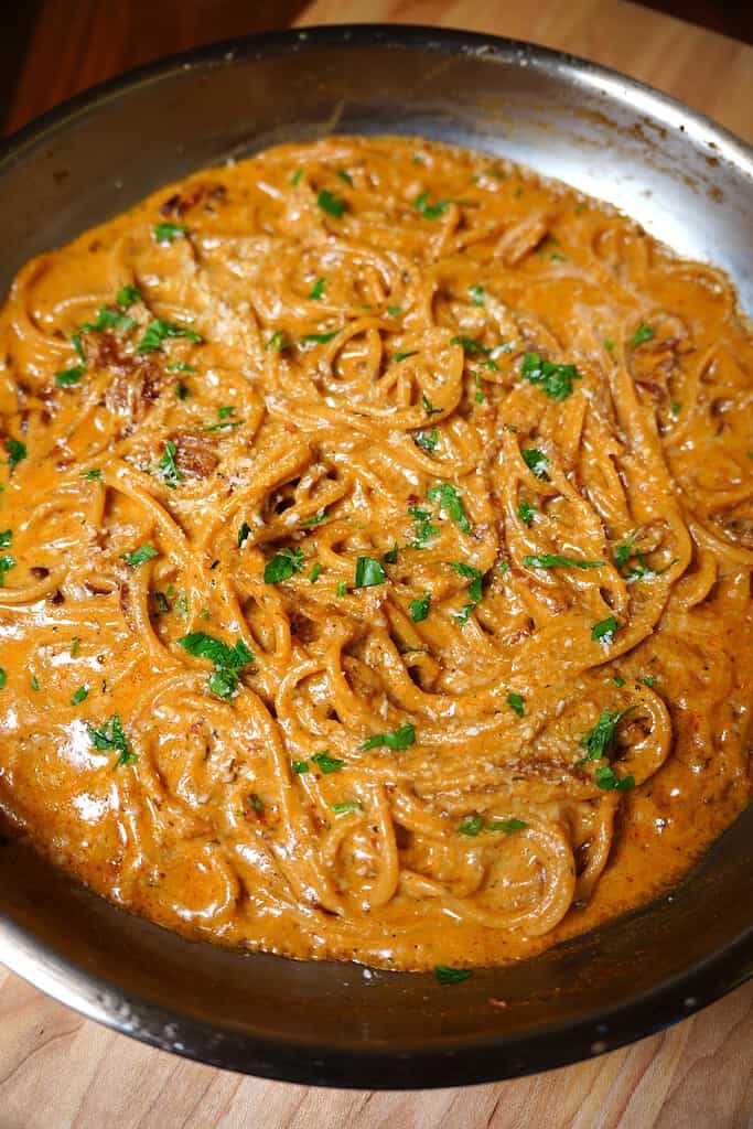 Caramelized Onion Pasta