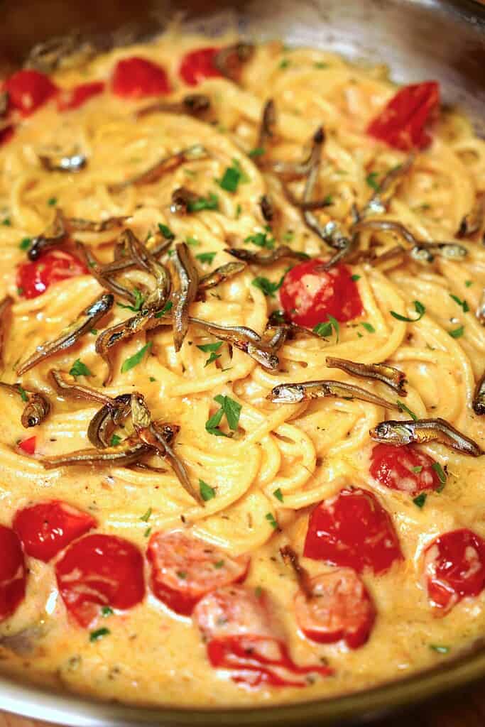 Cashew Alfredo Pasta