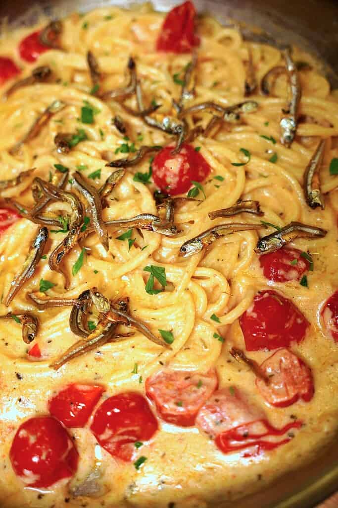 Cashew Alfredo Pasta
