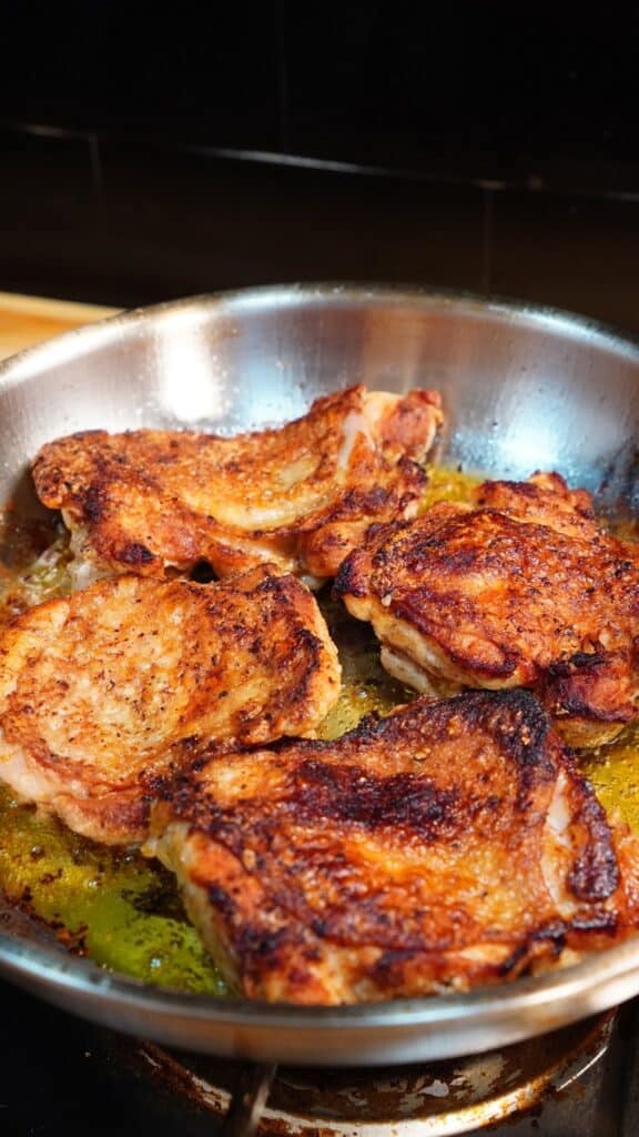 Caramelized Onion Mushroom Chicken