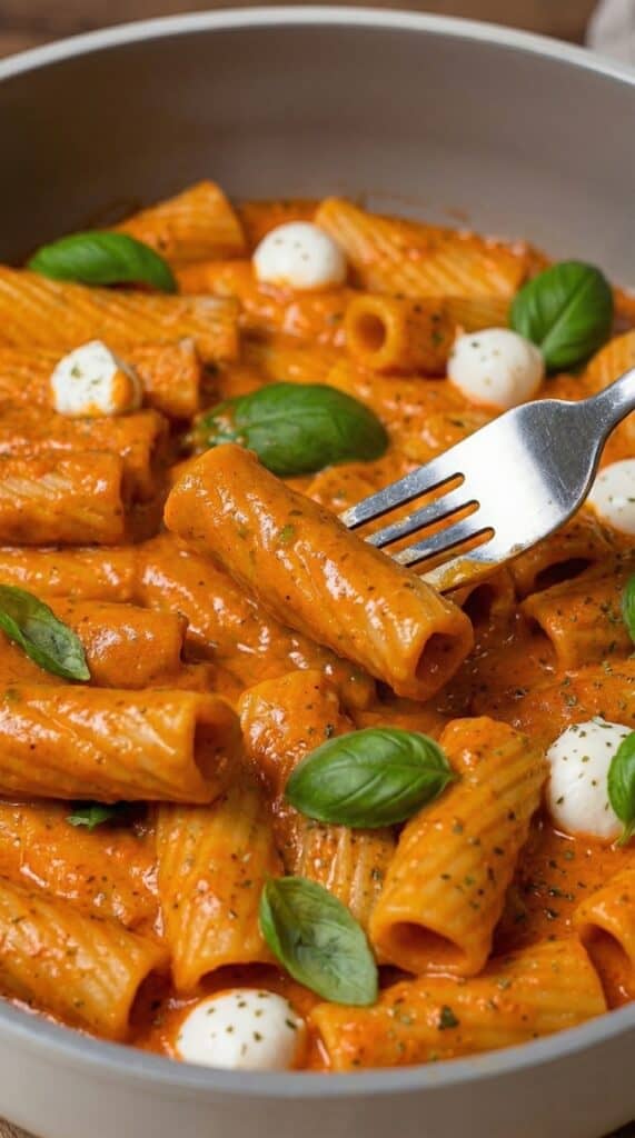 Creamy Tomato Pasta without Cream