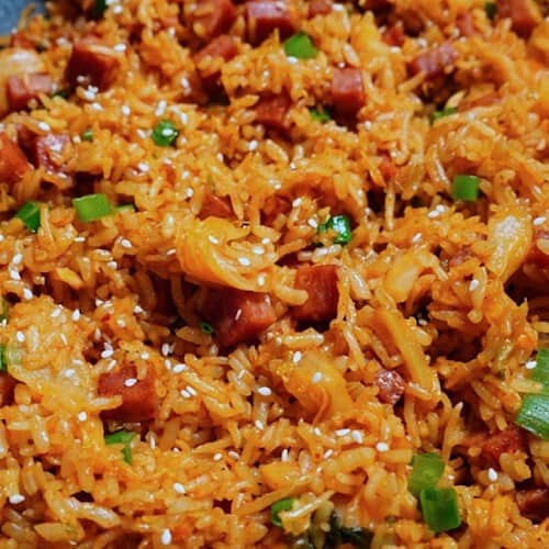 Kimchi Spam Fried Rice