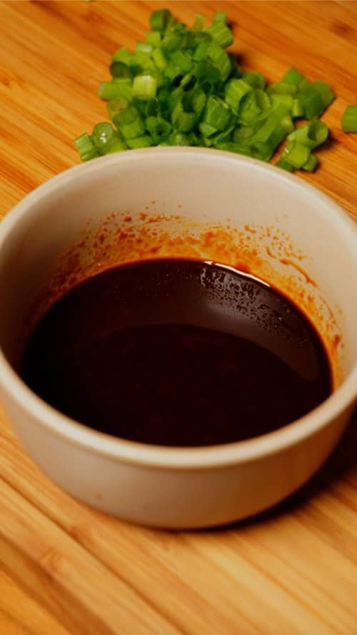 Kimchi spam fried rice sauce