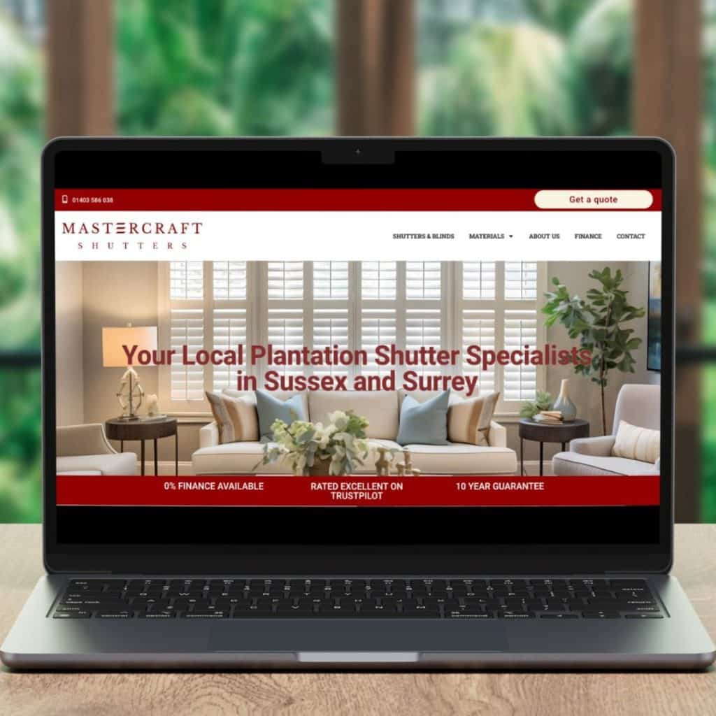 Small business website design by Wildcurrant Marketing