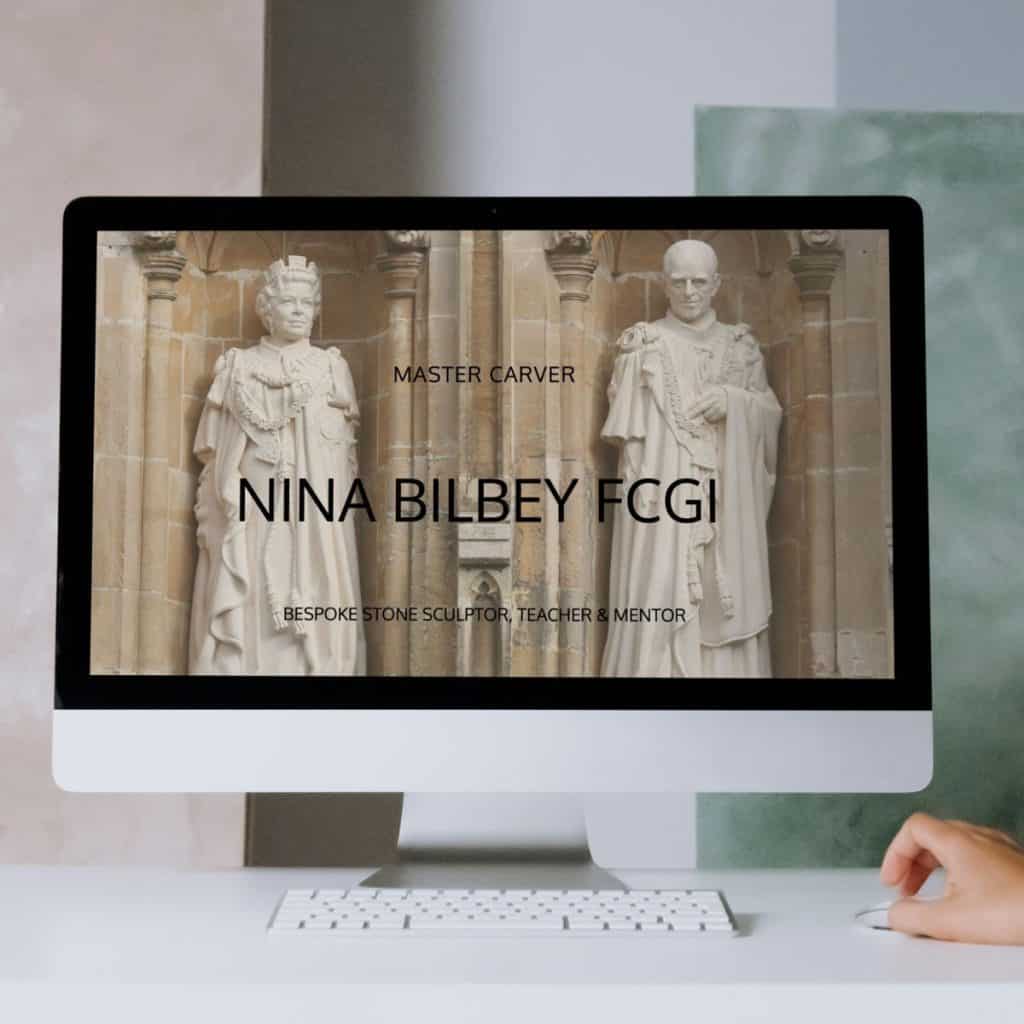 Artist website design by Wildcurrant Marketing