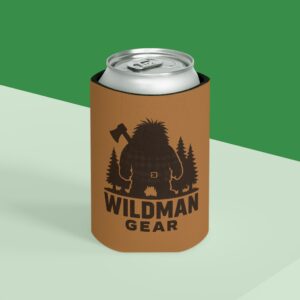 Wildman Gear Can Cooler - Rustic Lumberjack Yeti Koozie