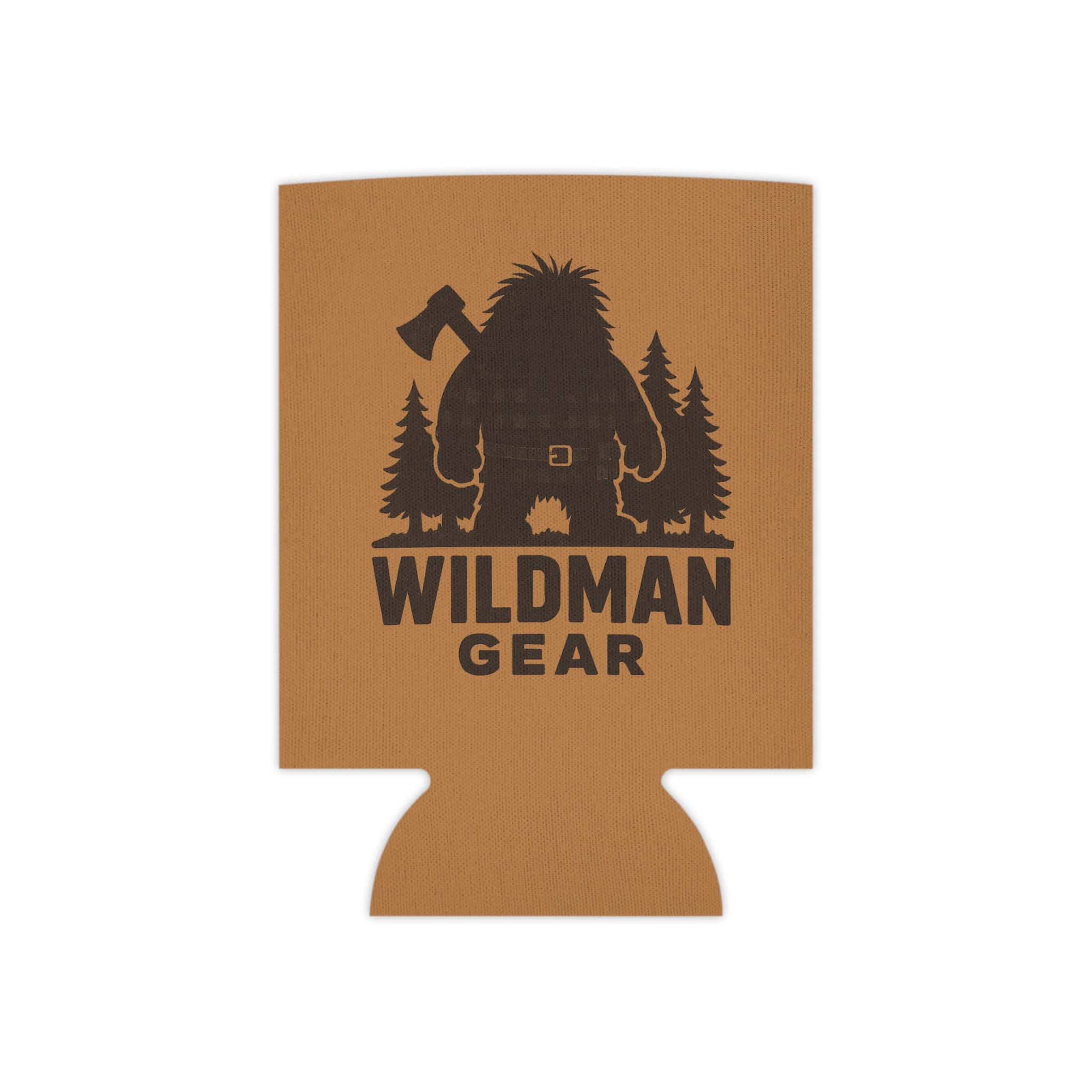 Wildman Gear Can Cooler - Rustic Lumberjack Yeti Koozie - Image 2